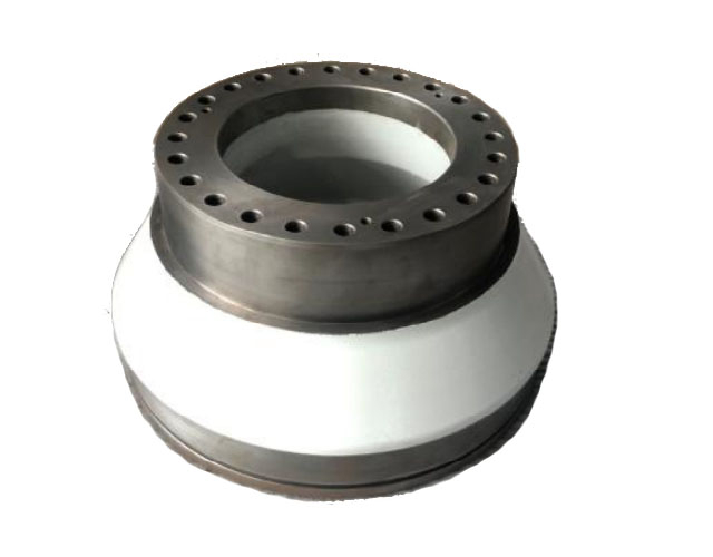 Custom Ductile iron Wind power motor housing casting part  01