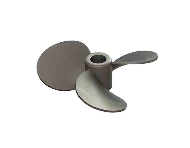 Custom Marine Mixing Impeller Marine Prop Top View by Investment casting 05